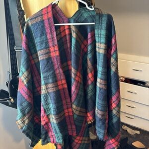 Plaid Multicolor shawl